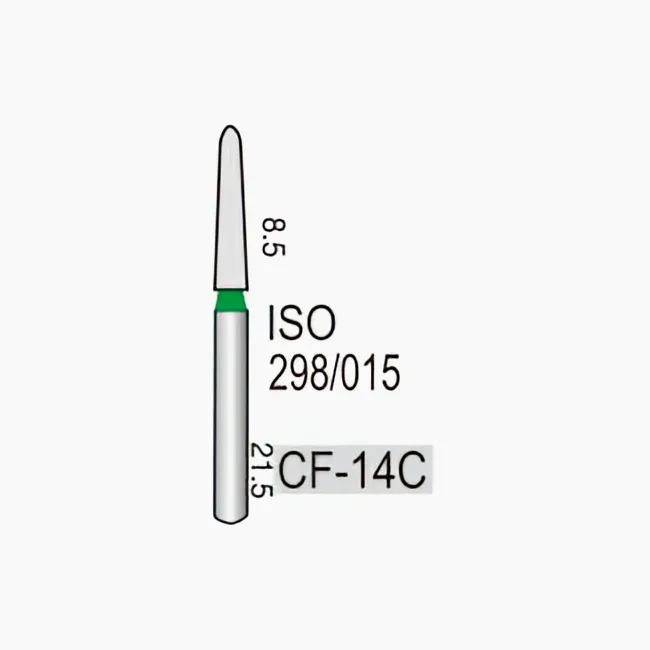 Chamfur Torpedo (Gingival Curettage) CF-14C, Coarse Grit, 298/017