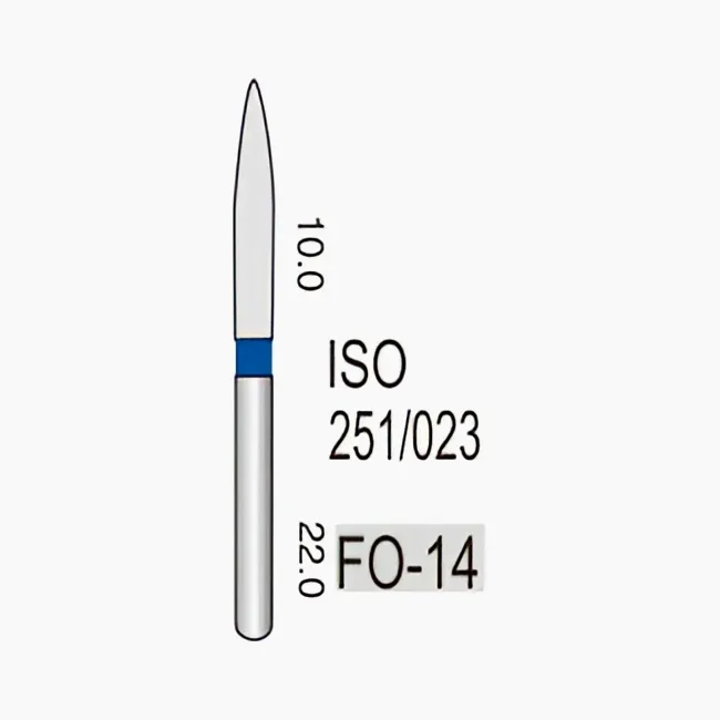 Flame Ogival End FO-14، خشونة قياسية، 250/017