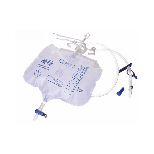 Urinary Drainage Bag, With Hanger, 2000 mL