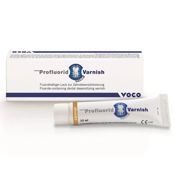 Profluorid، طلاء فلوريد مزيل للتحسس (5% NaF)، كراميل، أنبوب