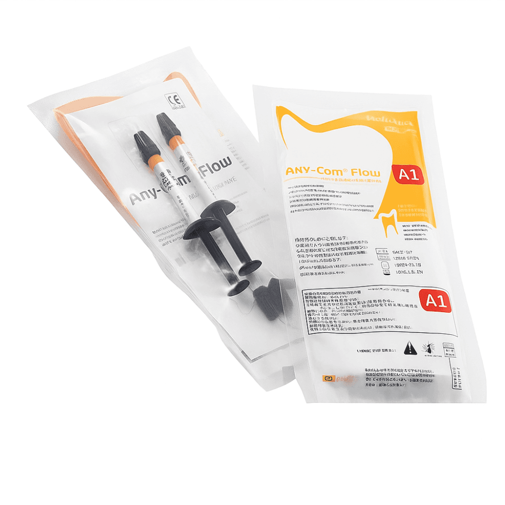 كومبوزيت سيال للأسنان Mediclus Any-Com، سيرنج 2*2 جم