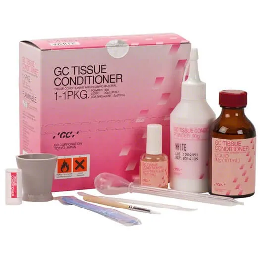 GC Tissue Conditioner & Soft Acrylic Relining، White