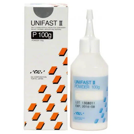 GC UNIFAST III, Powder, Self-Curing Acrylic, A2