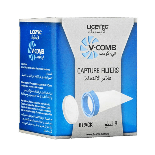 فلاتر التقاط القمل لجهاز V-COMB