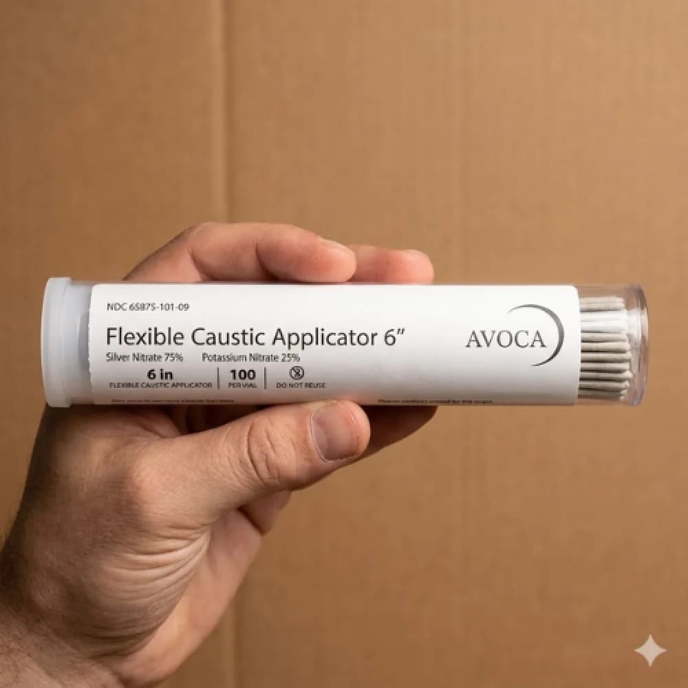 Silver Nitrate Applicators, 100 Pcs