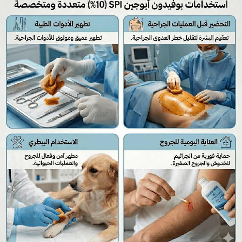 بوفيدون ايودين بخاخ 10% 240مل SPI