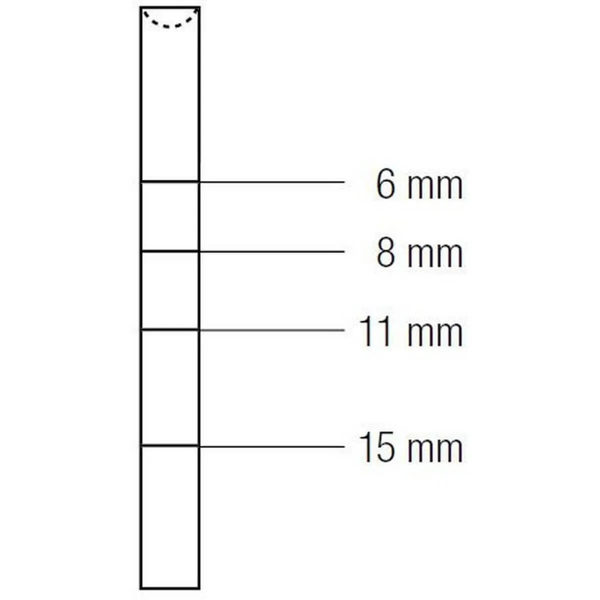 Osteotome Bayonet Concave 2.7mm