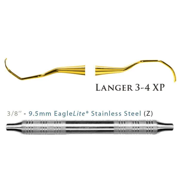 XP Universal Curette, 5/6 Langer, DE, EagleLite Resin Handle