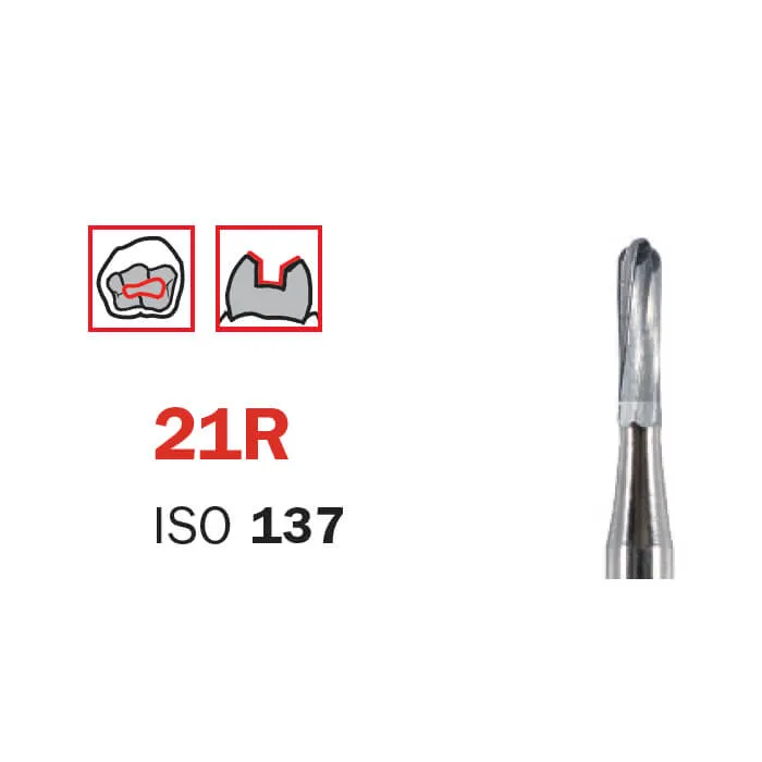 Carbide Bur, RA 010, Torpedo ISO #137