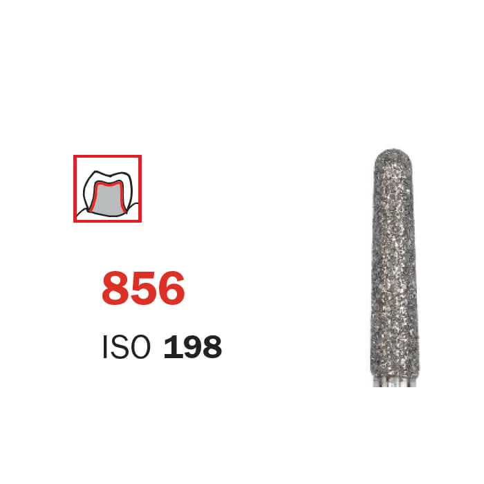 Diamond Bur, FG 012, Coarse, Cone Round End ISO #198