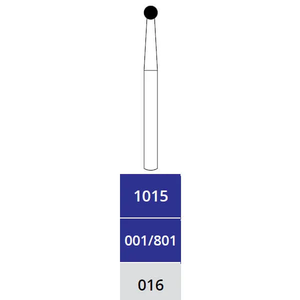 Diamond Burs, Round, X-Coarse, FG 016