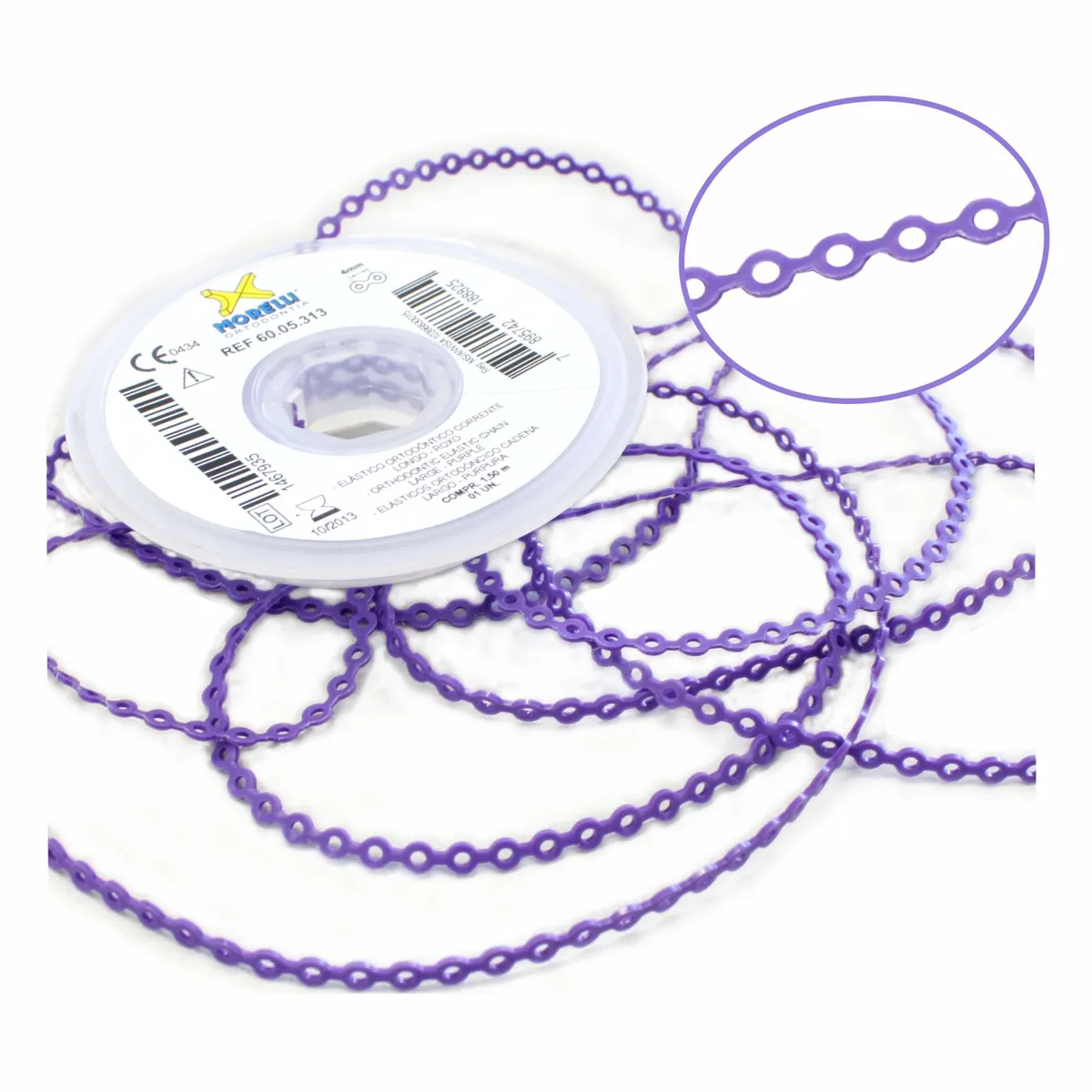Elastic Chain Long, Purple