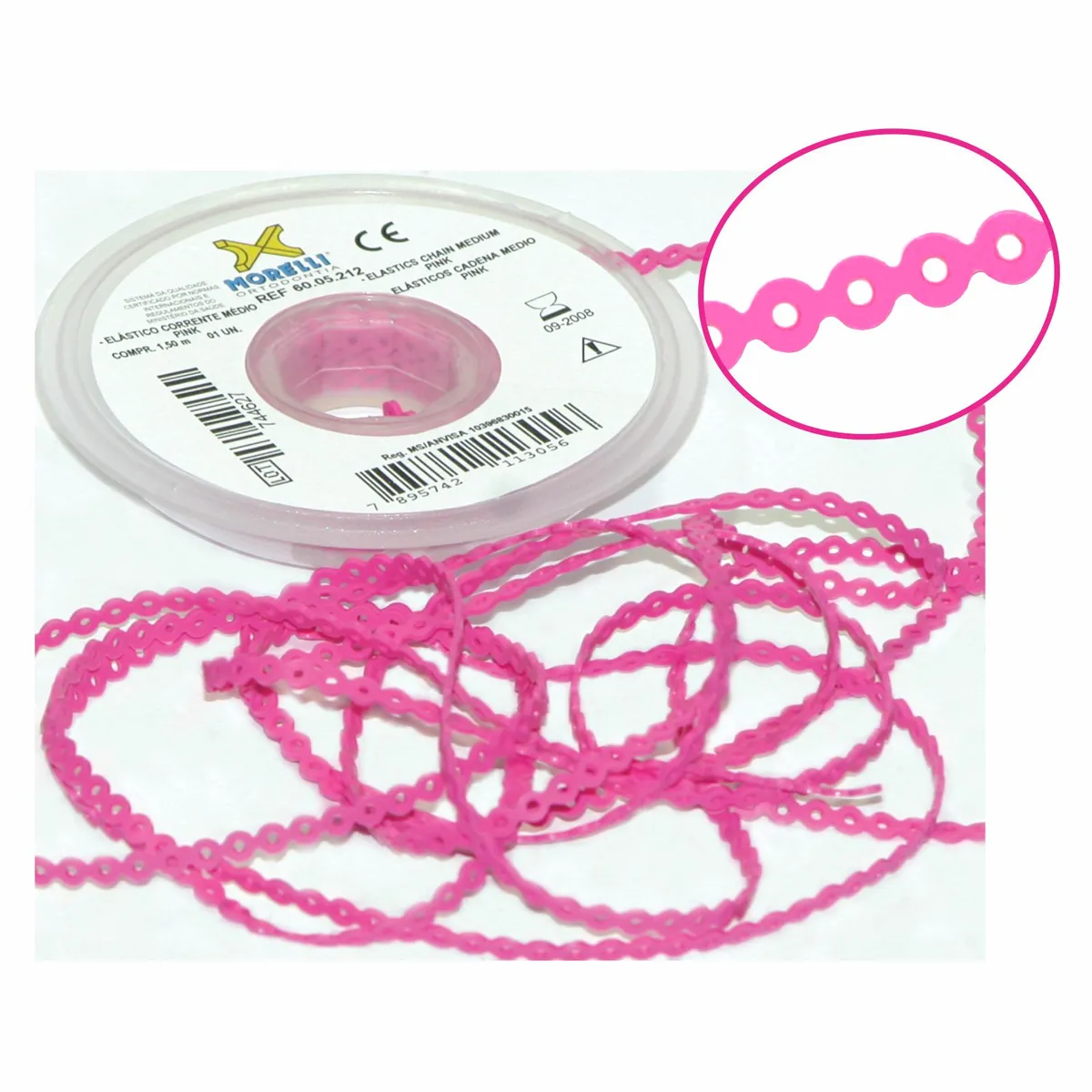Elastic Chain Medium (Short), Rose