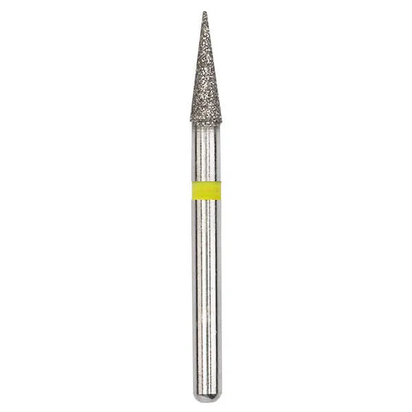 Diamond Bur, FG 010, X-Fine, Cone ISO #160