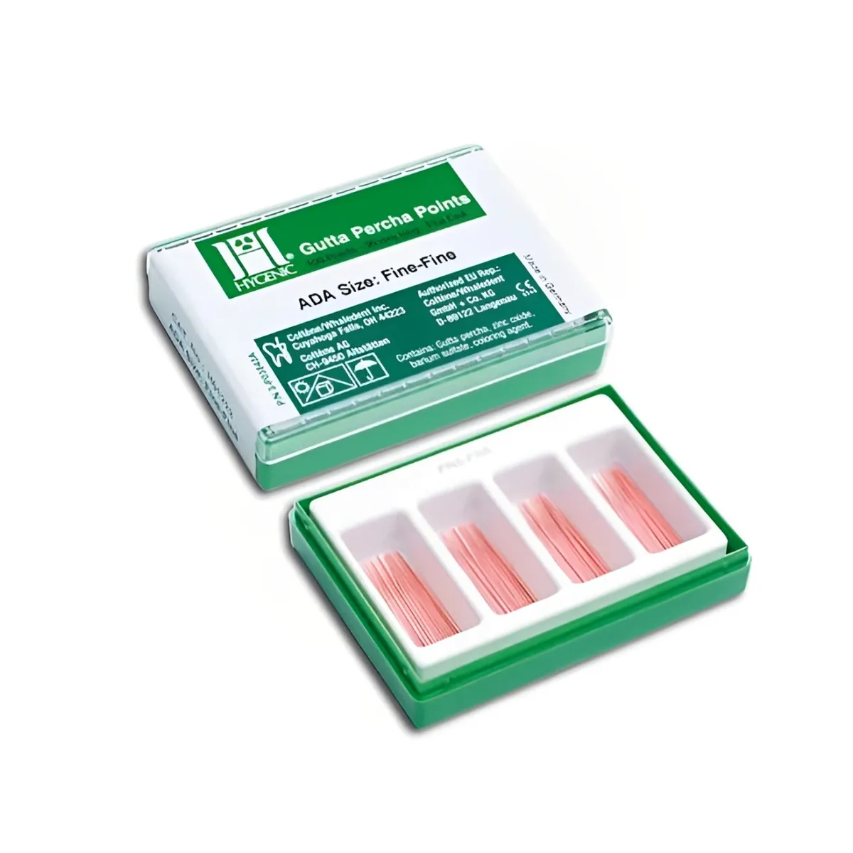 HYGENIC Gutta Percha Points، حجم 40، PK/120