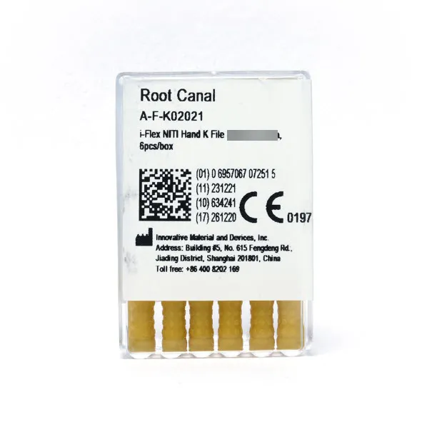 iFlex NITI Hand K File Size 15, 25mm