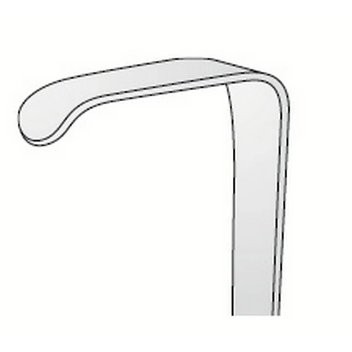 رافعة Langenbeck 40x10mm