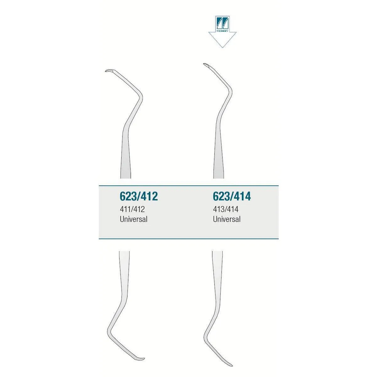Curette Gracey Universal 413/414