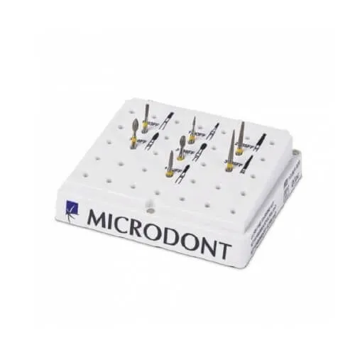Ultrafine Finishing Burs, FG, Kit/7