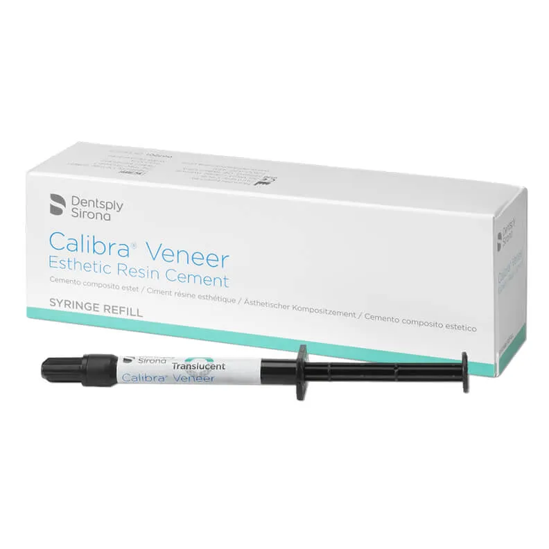 Calibra Veneer LC، أسمنت راتنج جمالي، 2g، معتم