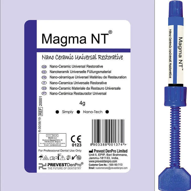 Magma NT، A3 سيراميك نانوي ترميمي عالمي محقن
