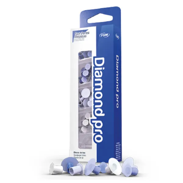 Diamond Pro Sandpaper Discs with Mandrel, (8 and 12mm), Assorted Grit (Large)