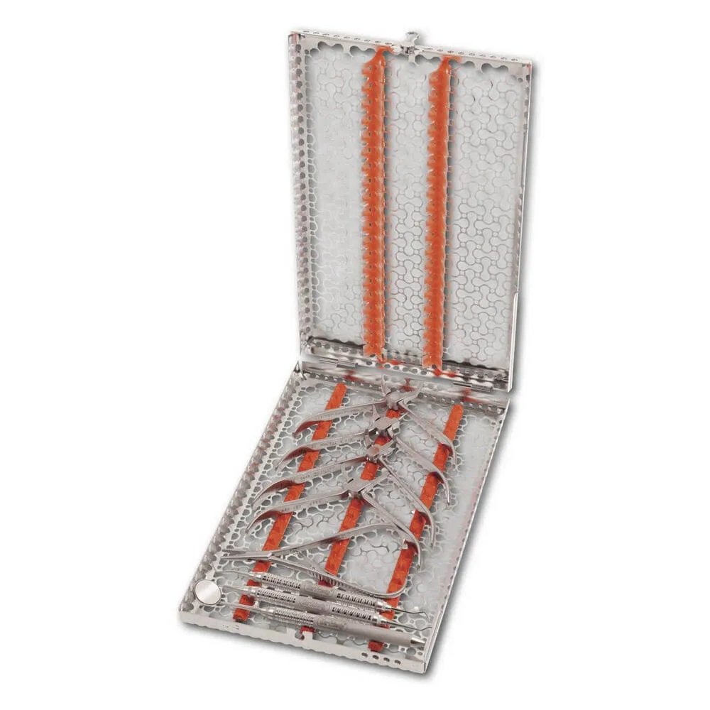 IMS Cassette Signature Ortho DIN 6 Instruments, Red