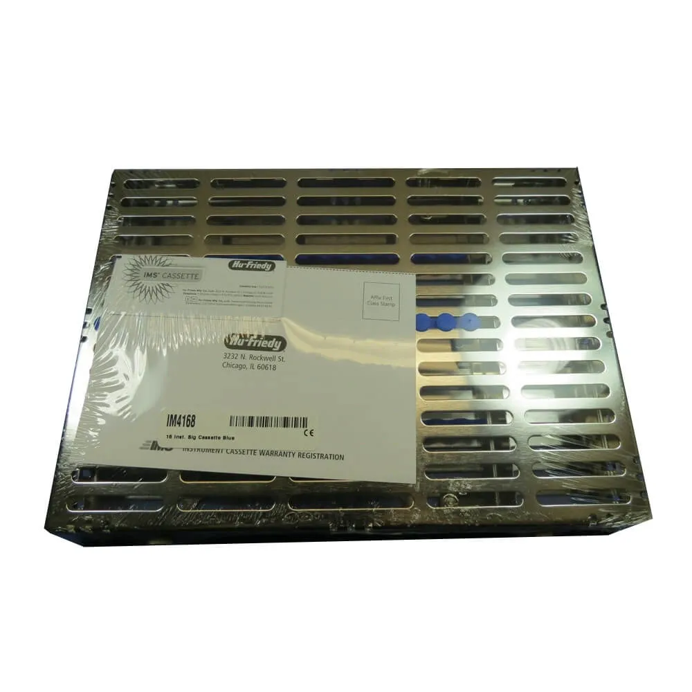 IMS Signature Series 16 أدوات Cassette مع مساحة، أبيض