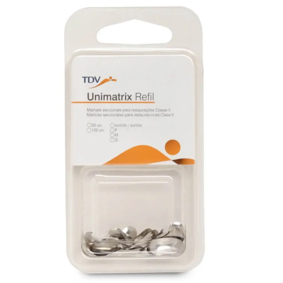 Unimatrix Refill, 50x Assorted Matrices (S/M/L)