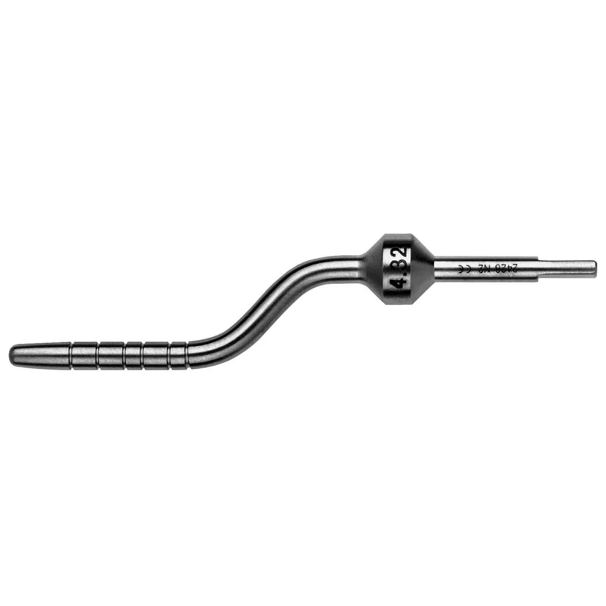 ناشر عظم أوستيوتوم #2.37 محدب مستقيم 3.7mm