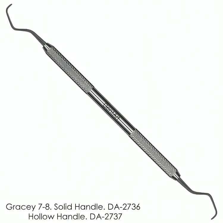 Gracey Curette, 7-8, Hollow Handle