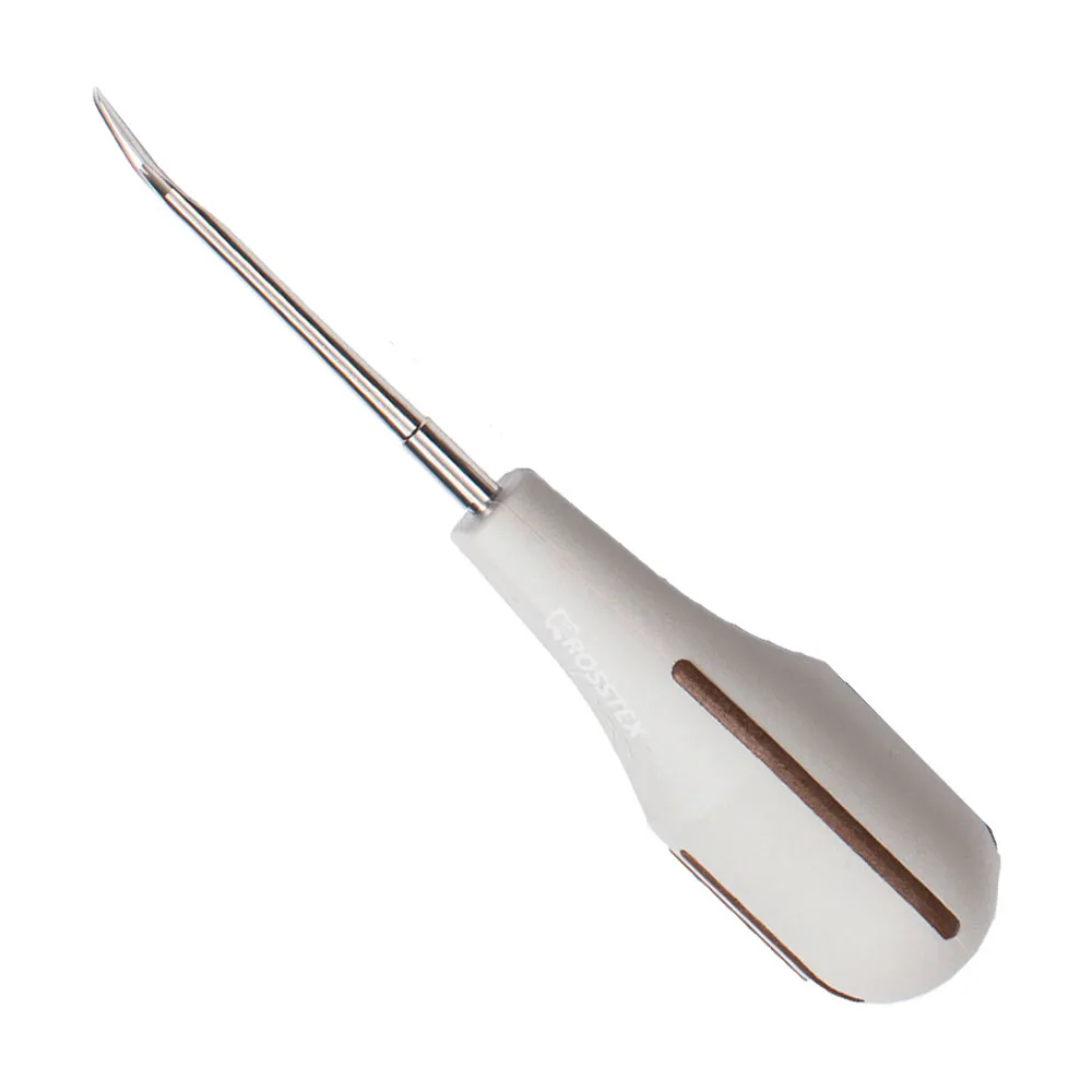 رافعة سمحاقية مخلخلة، 5.0mm، منحنية