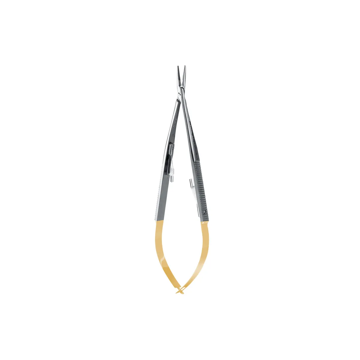 حامل إبر Micro Straight Castro Perma Sharp، بطول 14 سم (5.5")