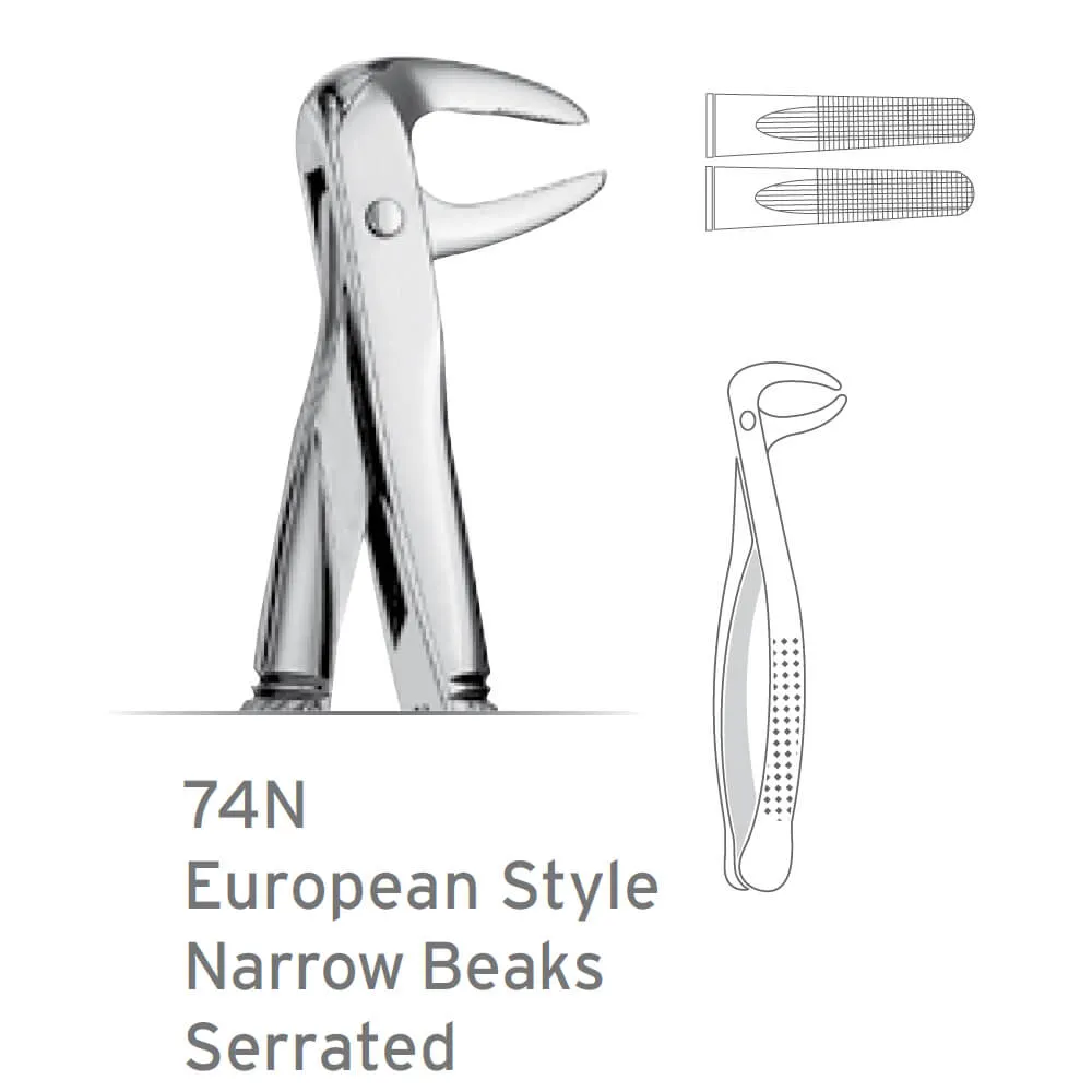 European Style Forceps #74N