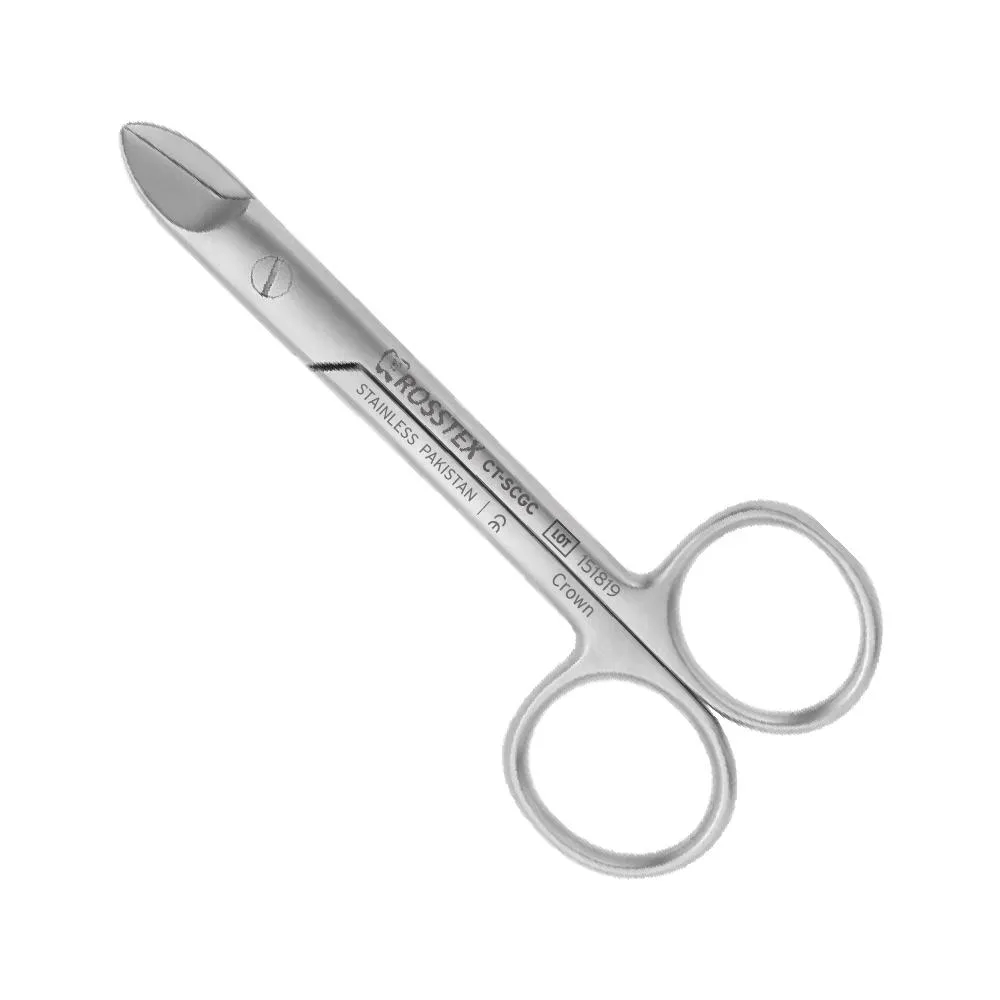 Surgical Scissor Crown, 12.0 cm, Curved