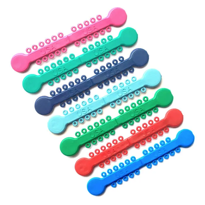 Versa-Tie, Elastomeric Ligature Ties, Royal Blue