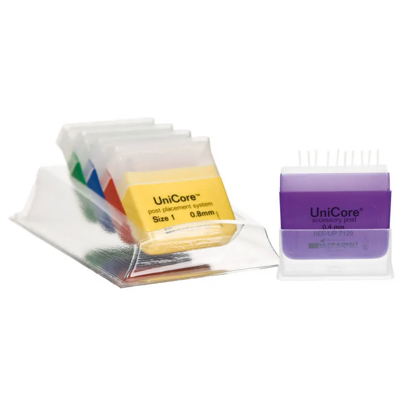 مجموعة نظام UniCore Post and Drill الكاملة