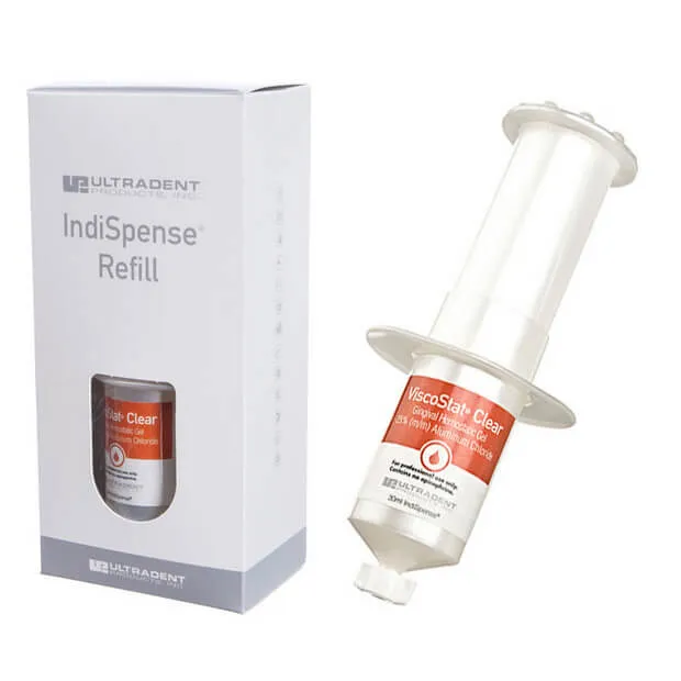 ViscoStat Clear، 25% كلوريد الألومنيوم، 30ml إعادة تعبئة Indispense