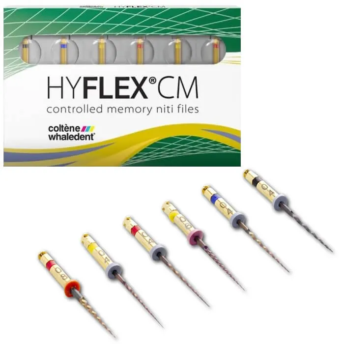 HyFlex CM NiTi مبرد، طول 25mm، حجم 30، تaper .04