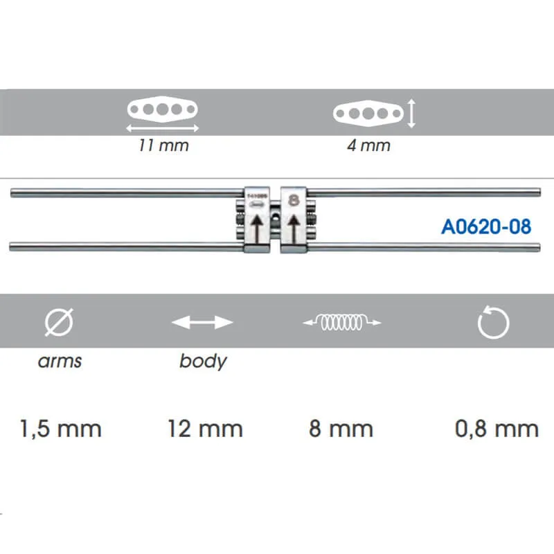 Palatal Rapid Expander, 8mm