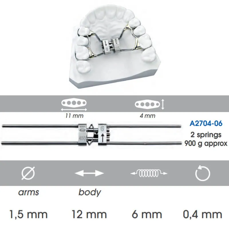 Memoria Spring Leaf Activated Expander، 6mm، 900g