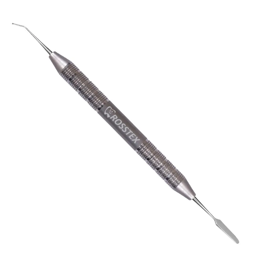 Dental Placement Instrument, Mini Spatula/Placer, Handle No. 4