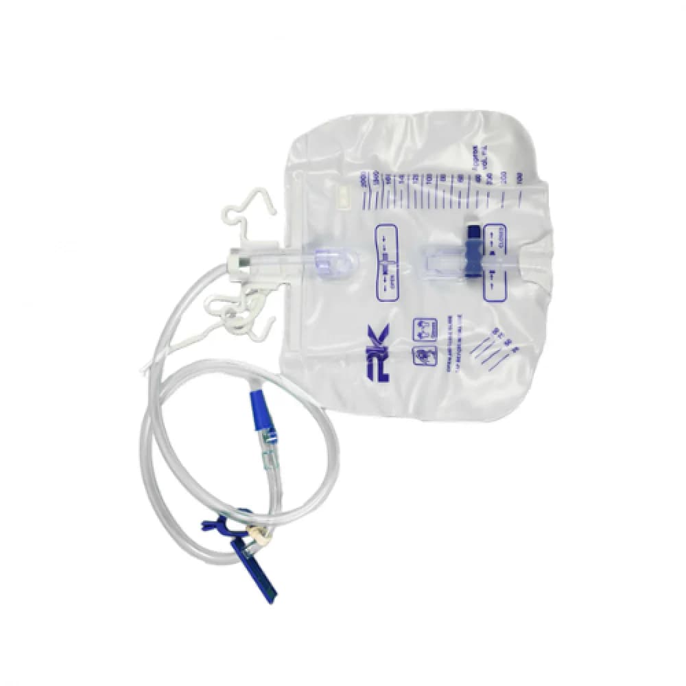 Urinary Drainage Bag, With Hanger, 2000 mL