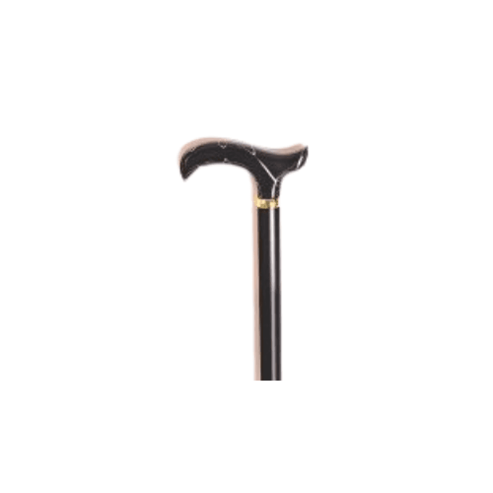 Wooden Walking Cane, Acrylic Derby Handle, EA610