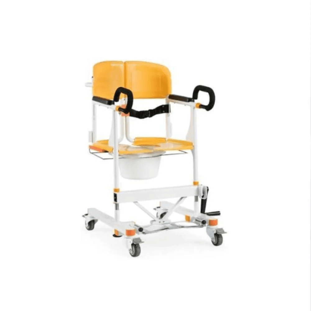 Manual Patient Transfer Commode Chair