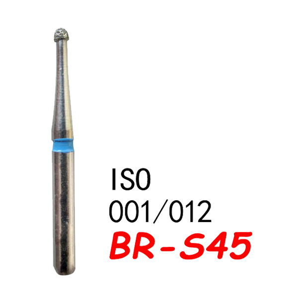 Ball Round End Short BR-S45, Standard Grit, 001/010
