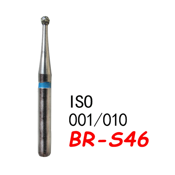 Ball Round End Short BR-S46, Standard Grit, 001/012