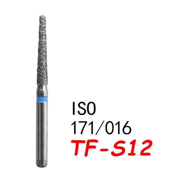 تناقص مستقيم نهاية مسطحة قصيرة TF-S12، حبيبات قياسية، 173/016