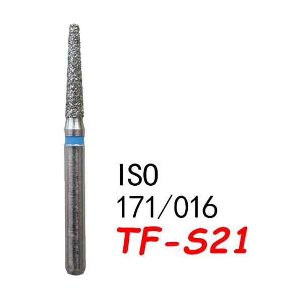 Straight Taper Flat End Short TF-S21, Standard Grit, 171/016