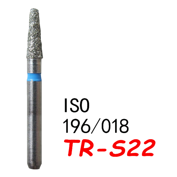 تناقص مستقيم نهاية مستديرة قصيرة TR-S22، خشونة قياسية، 198/012